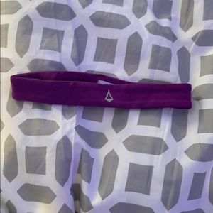Purple athleta headband